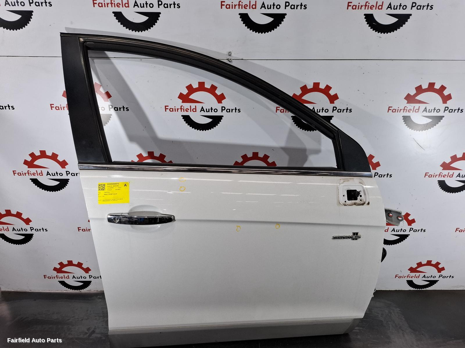 2006-2013 Holden Captiva Right Front Door