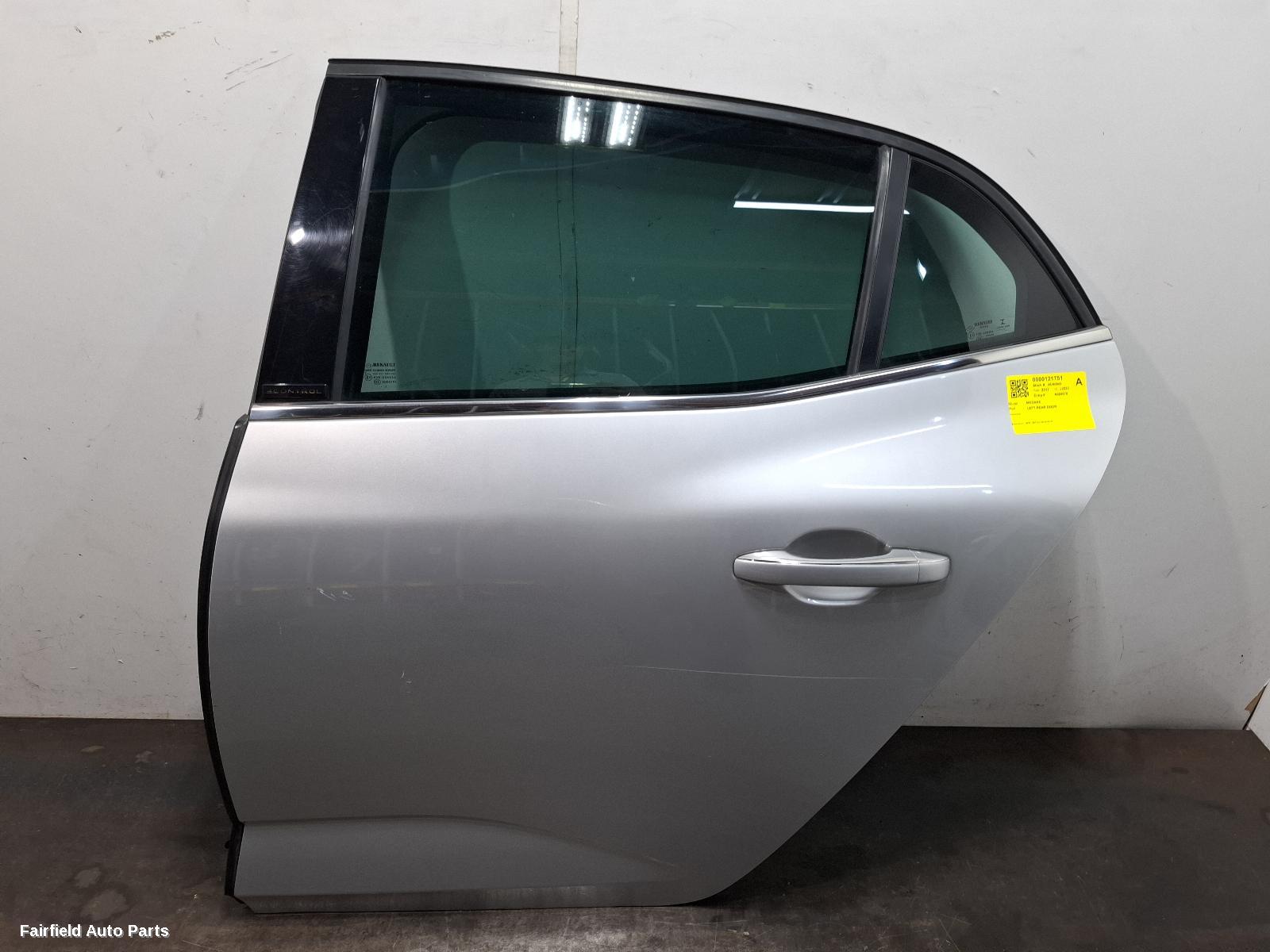 2016-2020 Renault Megane Left Rear Door Sliding