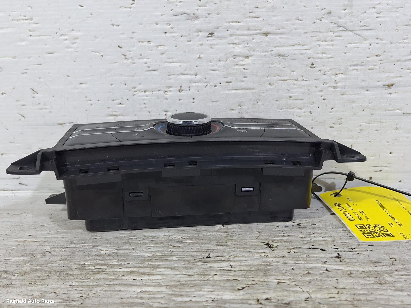 2017-2021 Ldv T60 Heater Ac Controls