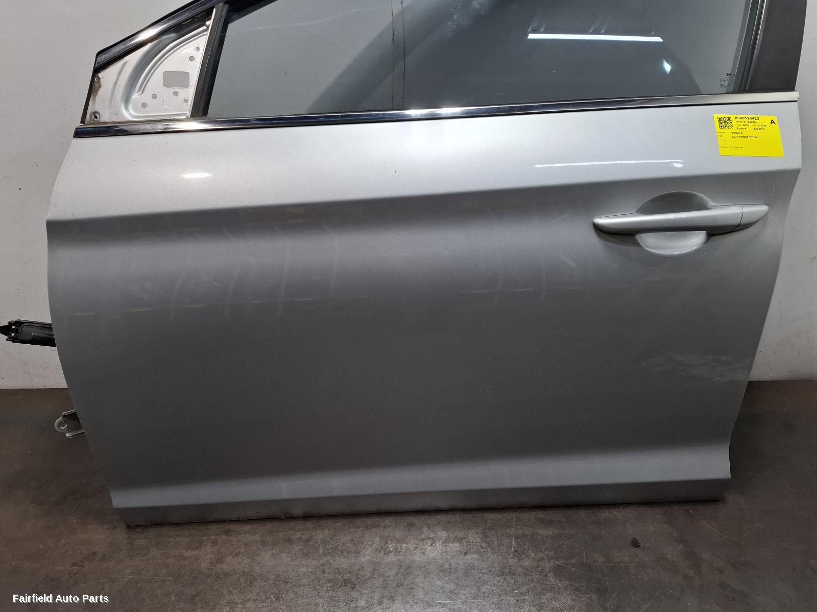 2014-2020 Hyundai Sonata Left Front Door