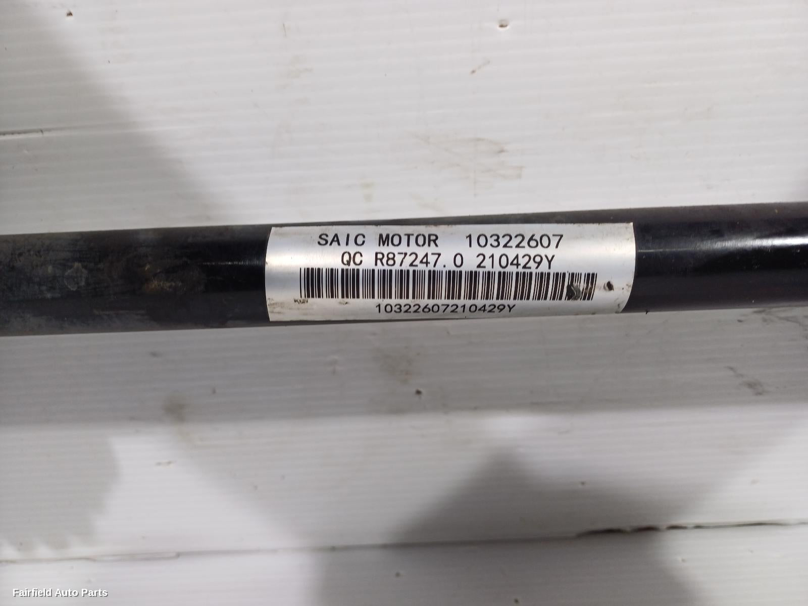 2016-2024 Mg Mg3 Right Driveshaft