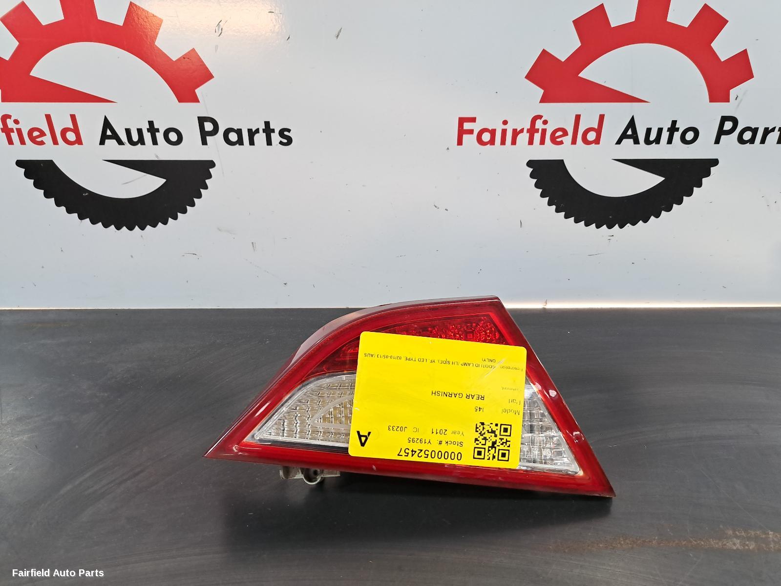 2010-2013 Hyundai I45 Rear Garnish