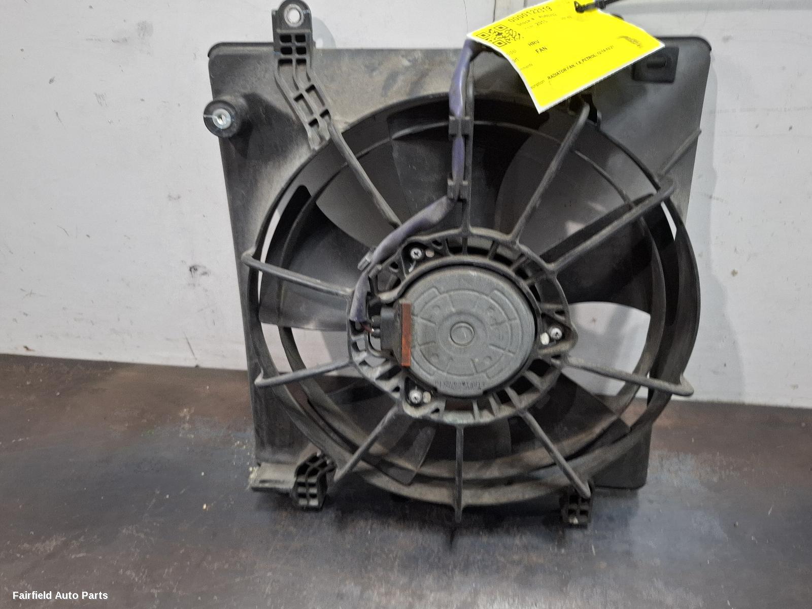 2014-2021 Honda Hrv Fan