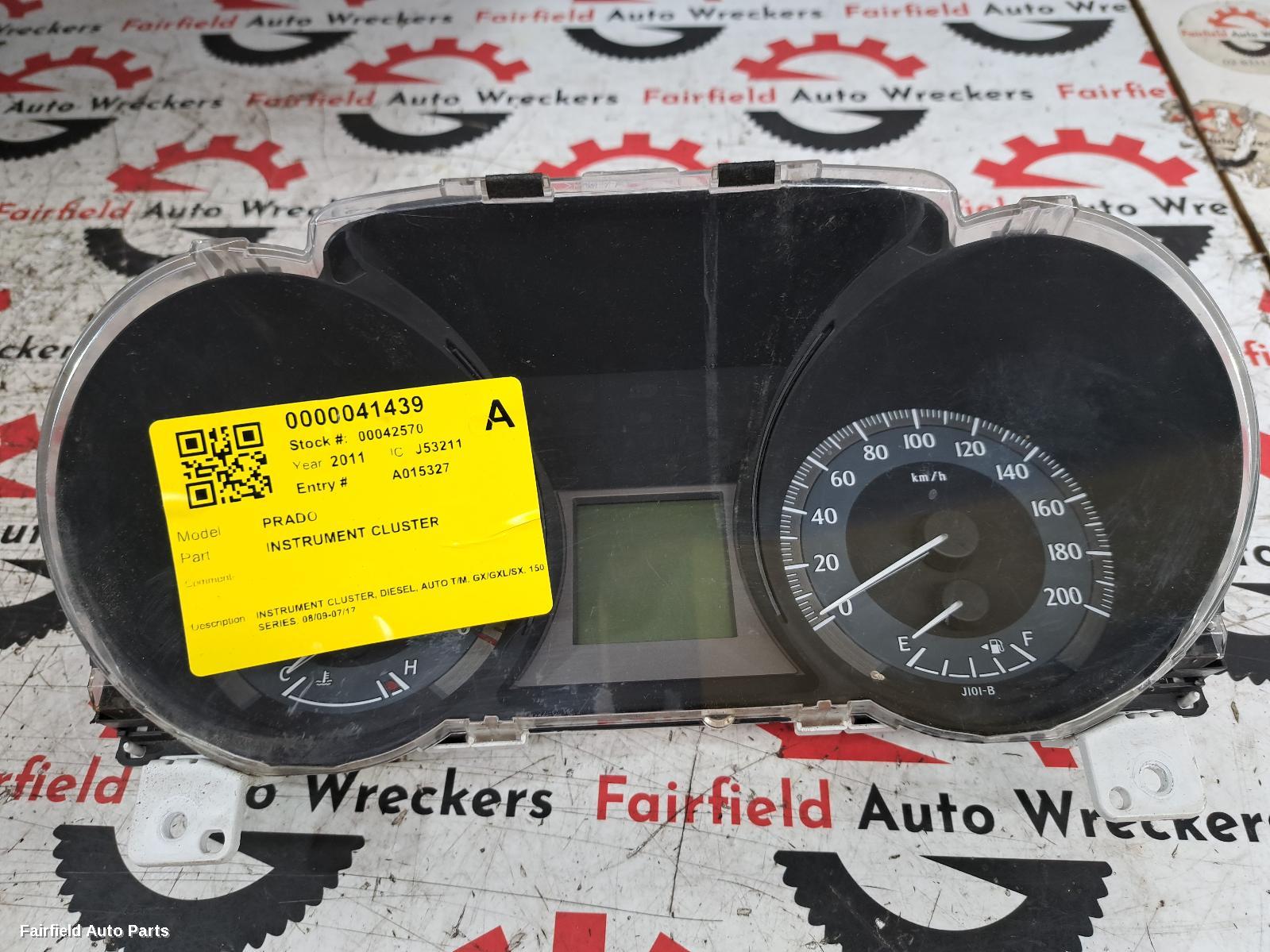 2009-2017 Toyota Prado Instrument Cluster