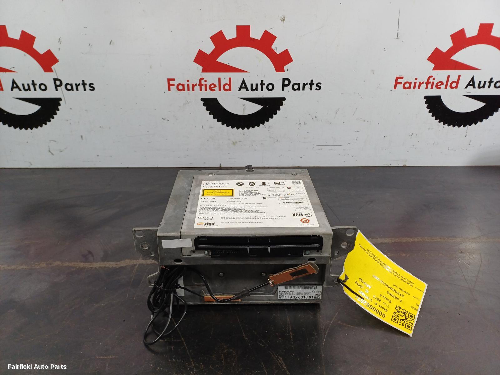 2013-2020 Bmw 4 Series Radio Cd Dvd Sat Tv