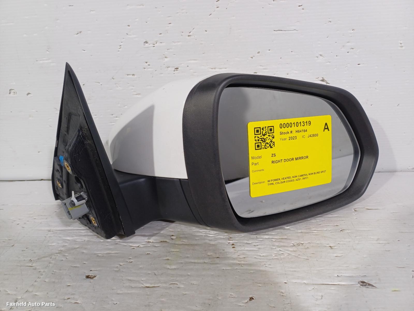 2017-2024 Mg Zs Right Door Mirror