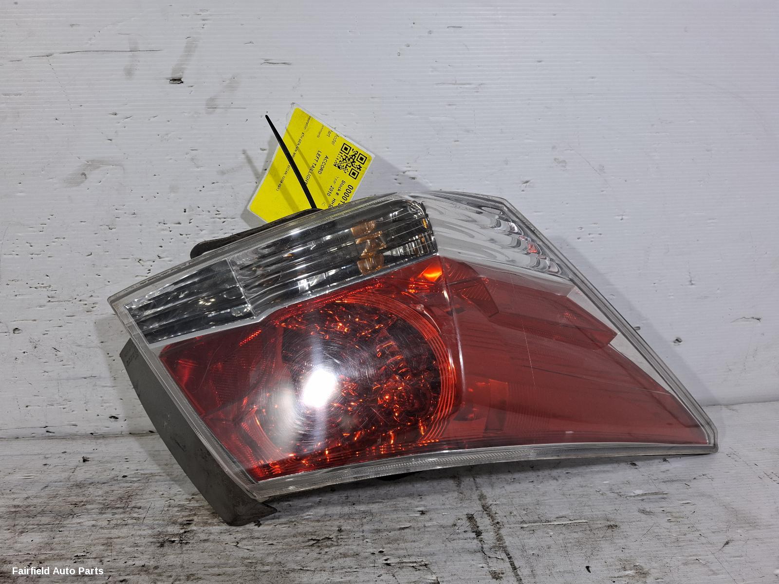 2008-2013 Honda Accord Left Taillight