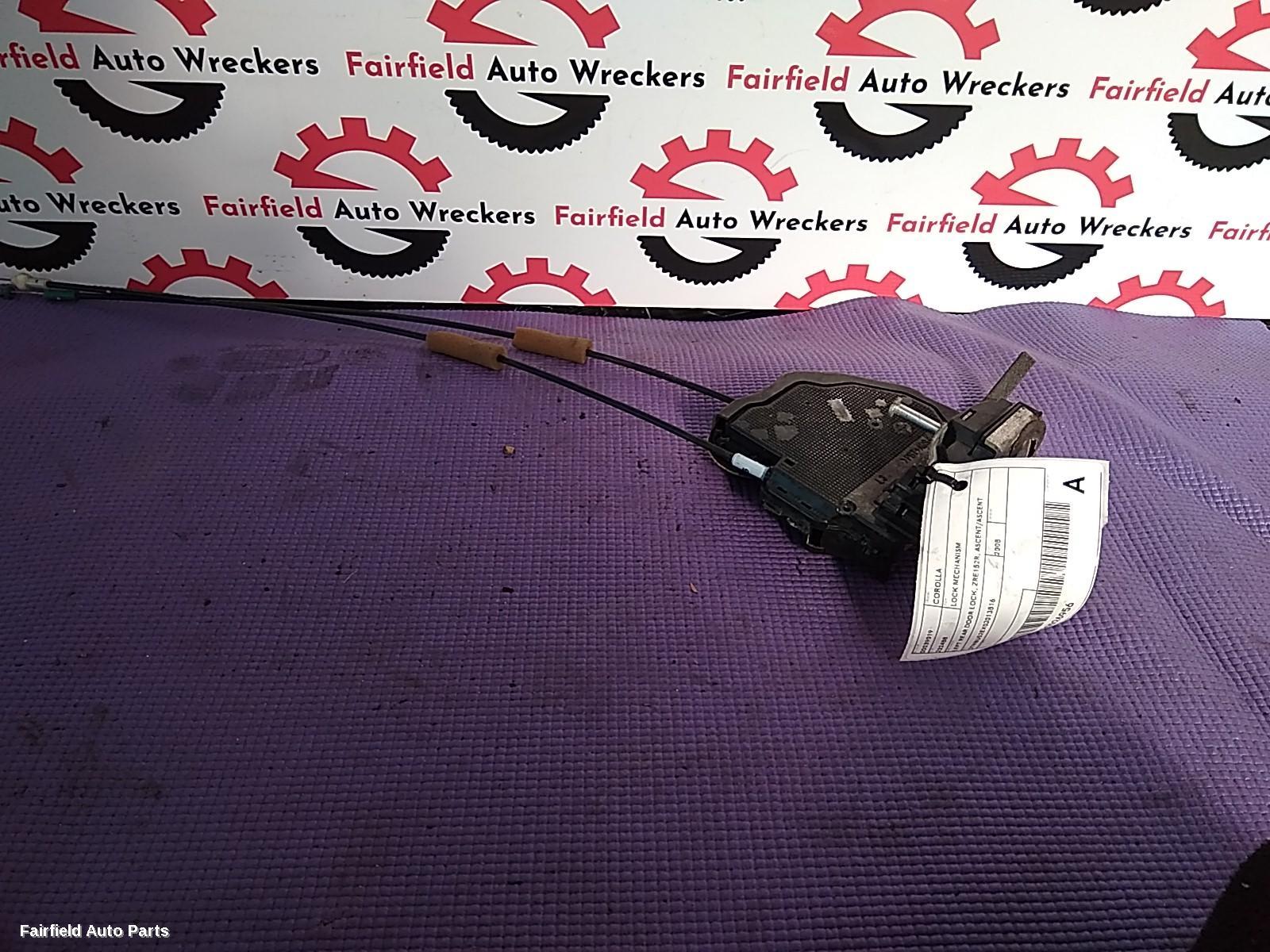 2007-2013 Toyota Corolla Door Boot Gate Lock
