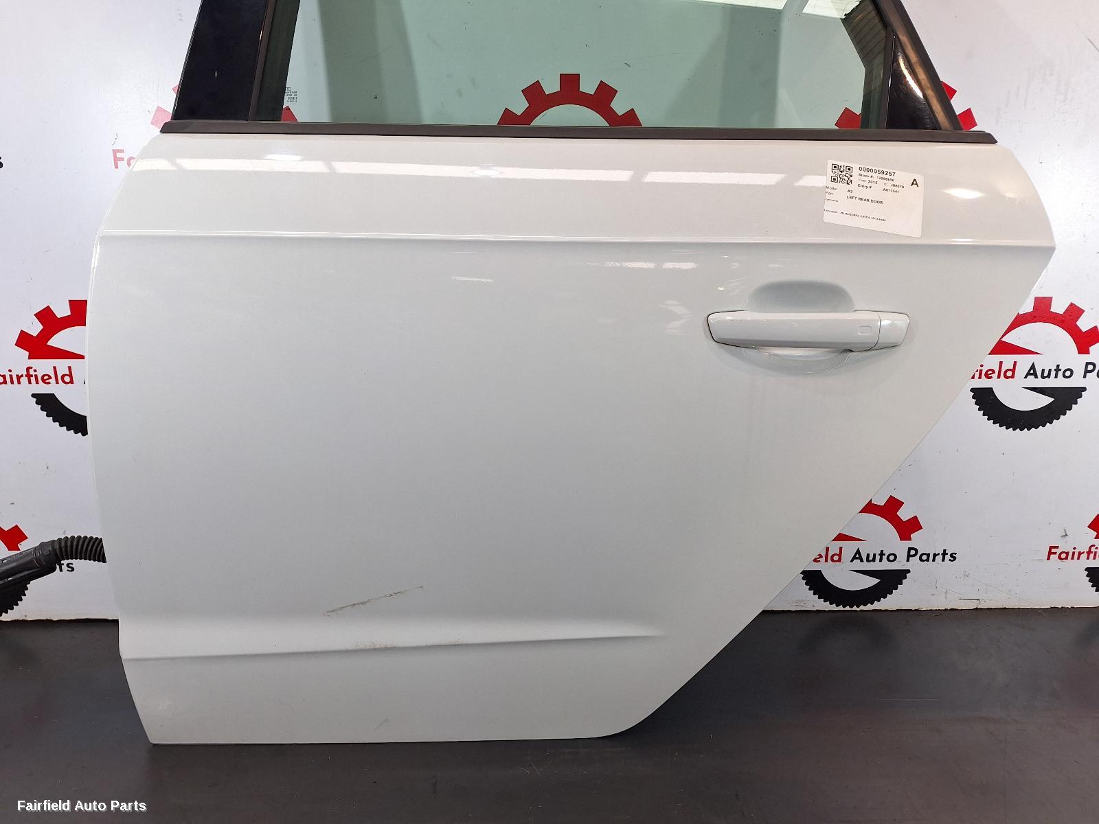 2013-2020 Audi A3 Left Rear Door Sliding