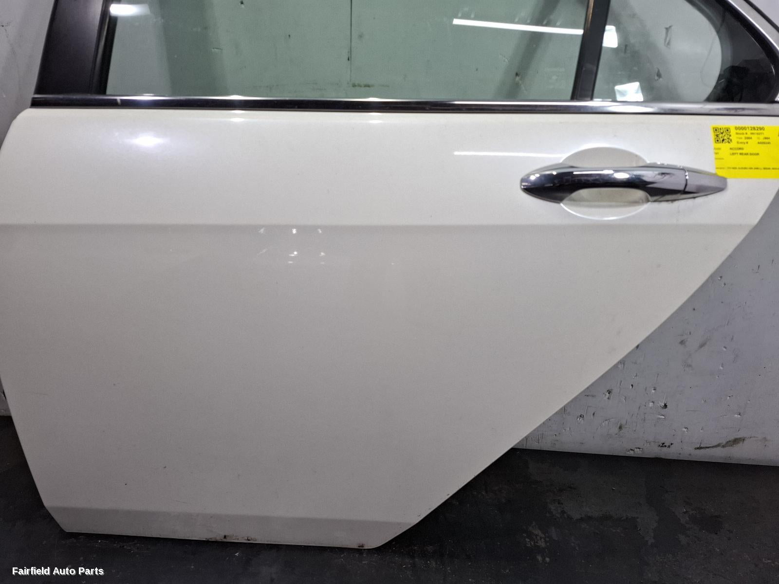 2003-2008 Honda Accord Left Rear Door Sliding