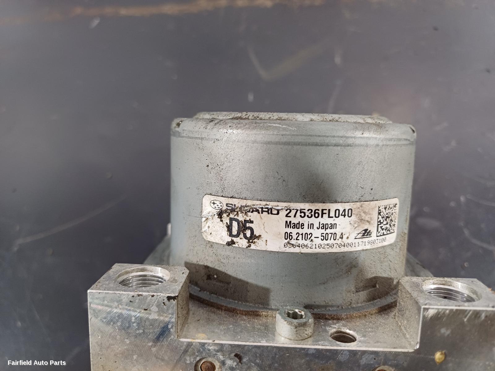 2017-2023 Subaru Xv Abs Pump Modulator
