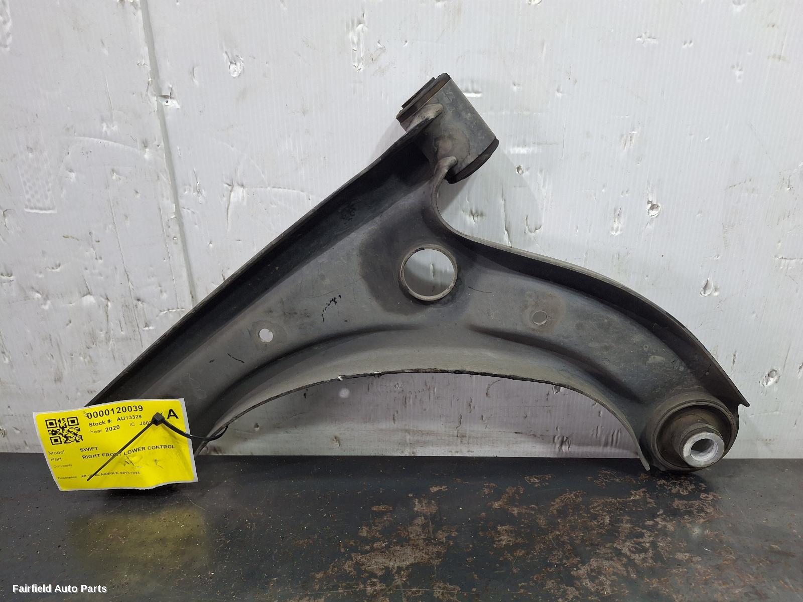 2017-2023 Suzuki Swift Right Front Lower Control Arm