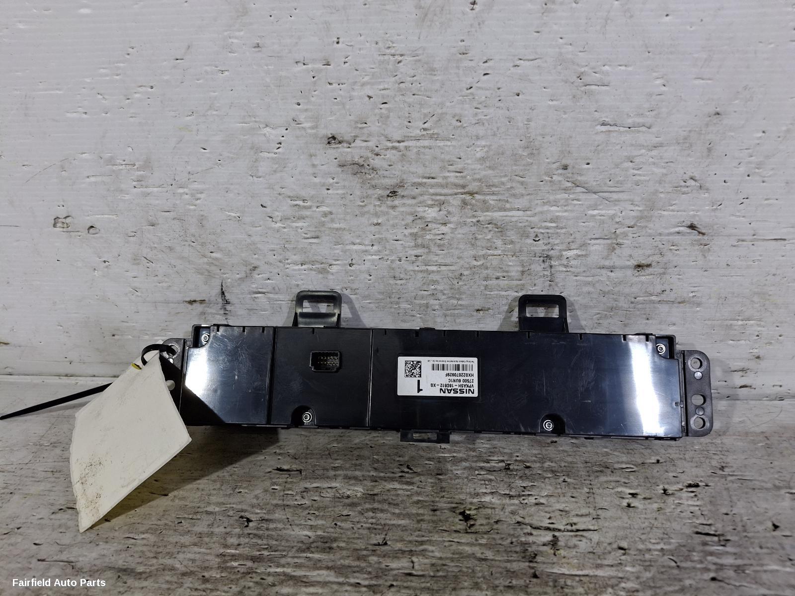 2022-2025 Nissan Qashqai Heater Ac Controls