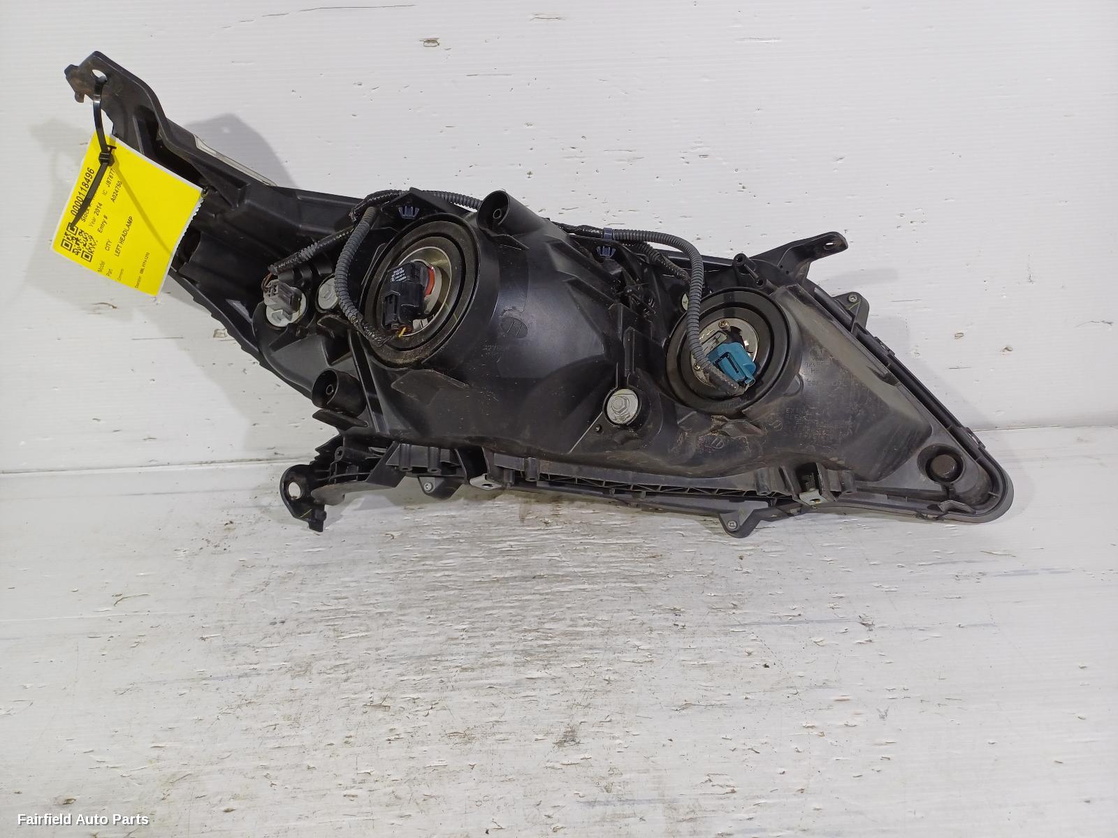 2014-2016 Honda City Left Headlamp