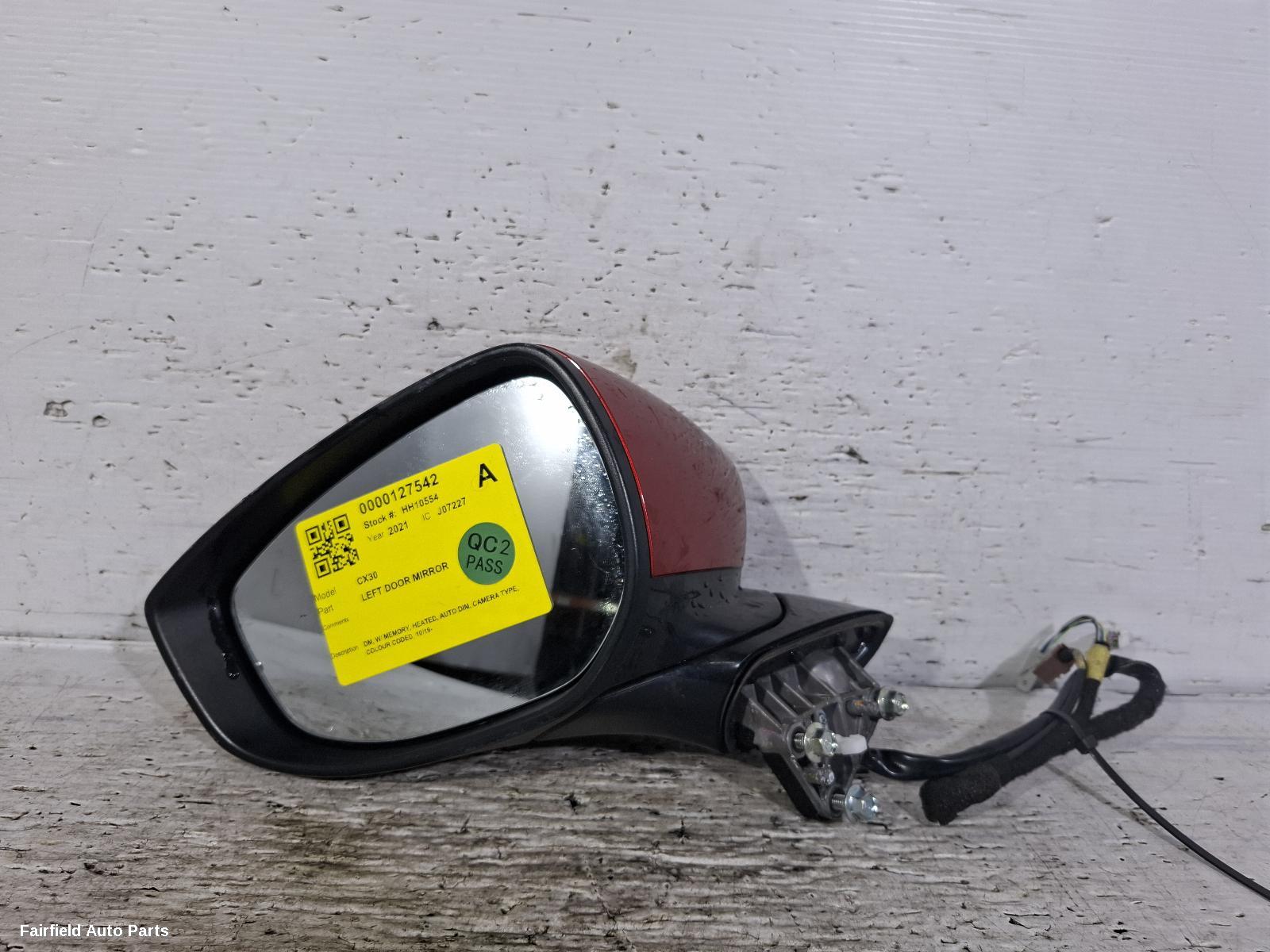 2019-2025 Mazda Cx30 Left Door Mirror