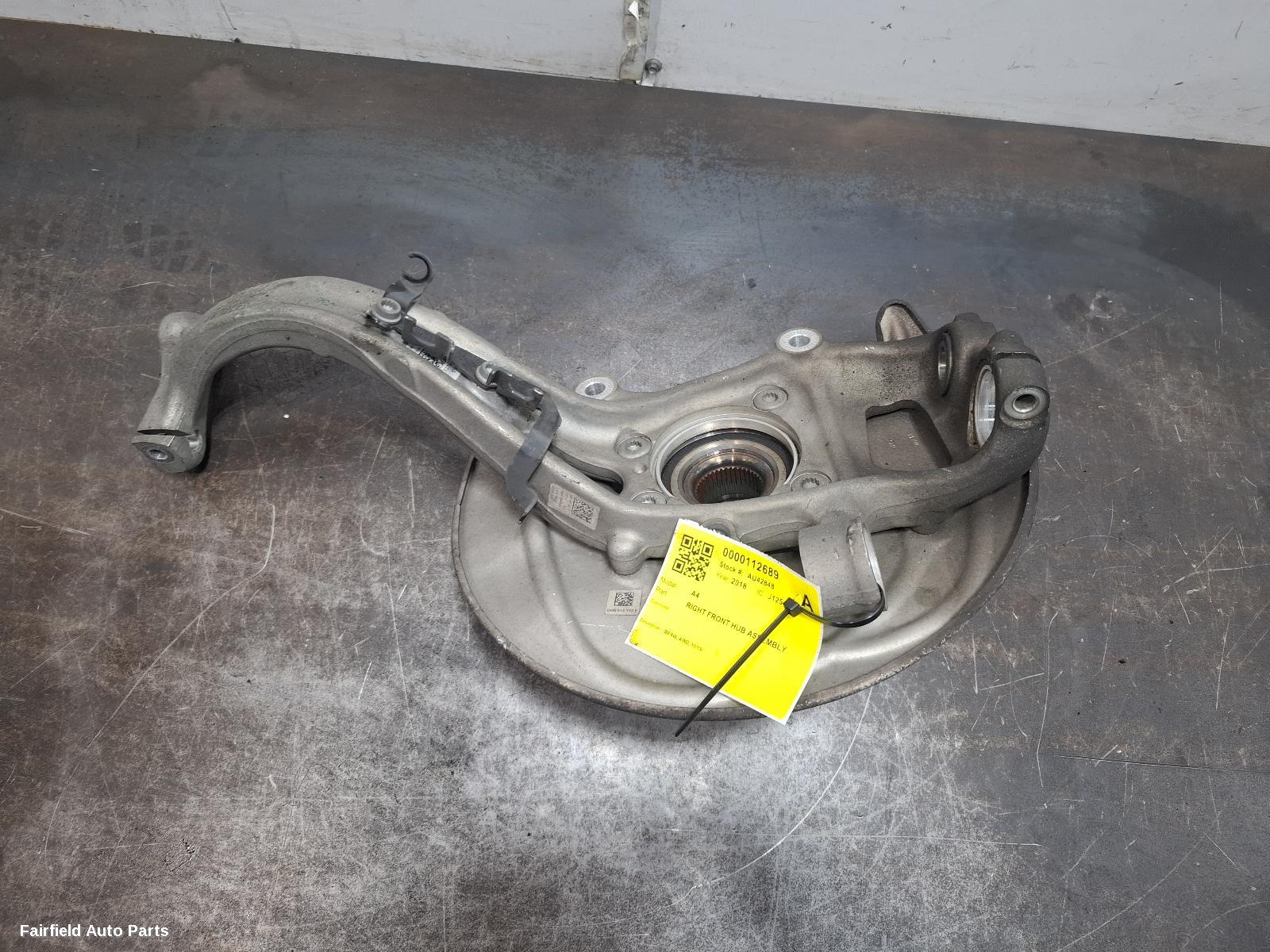2015-2025 Audi A4 Right Front Hub Assembly