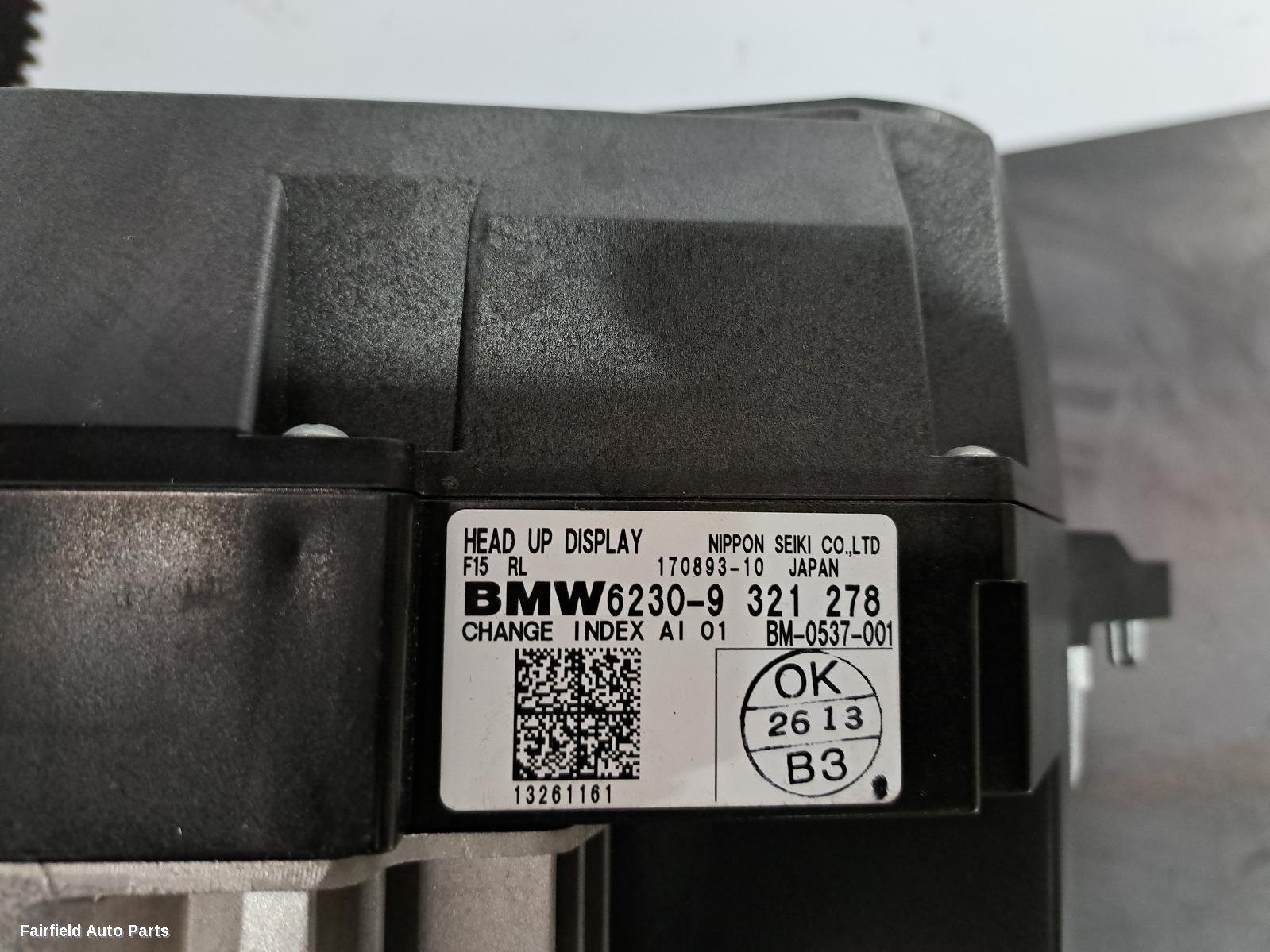 2013-2018 Bmw X5 Instrument Cluster