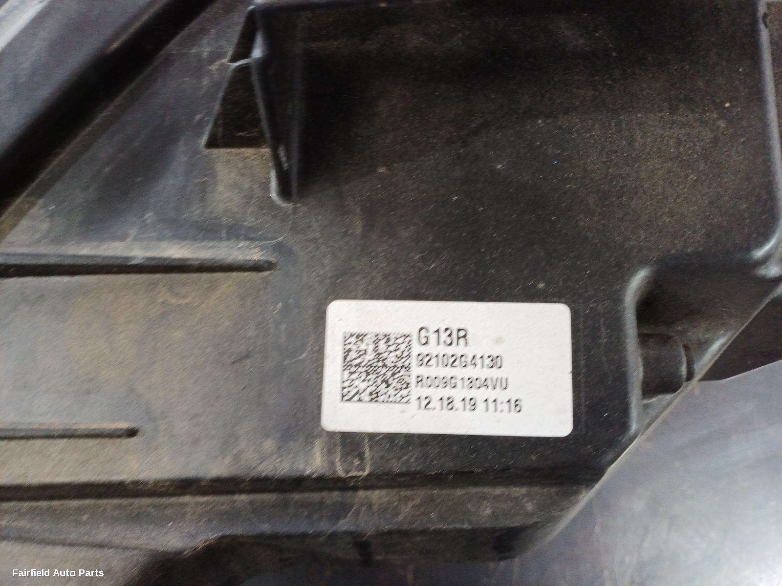 2017-2021 Hyundai I30 Right Headlamp