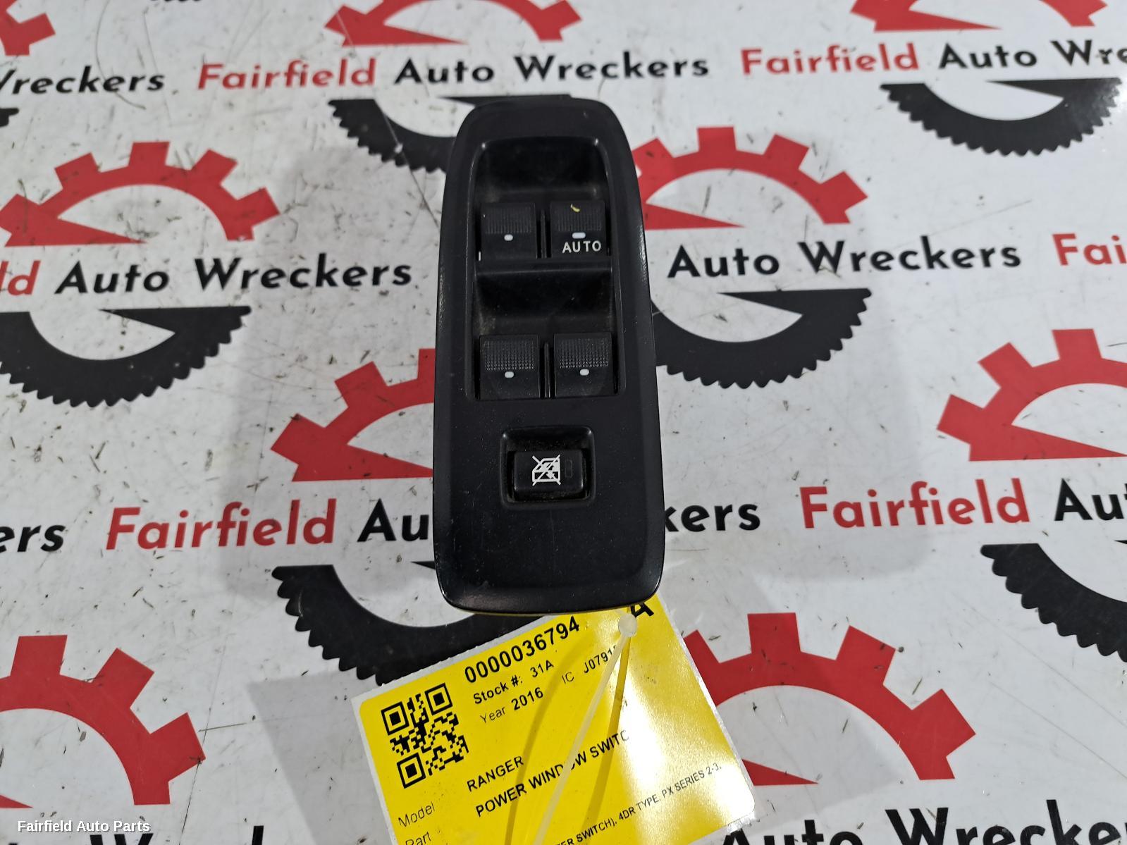 2015-2022 Ford Ranger Pwr Dr Wind Switch