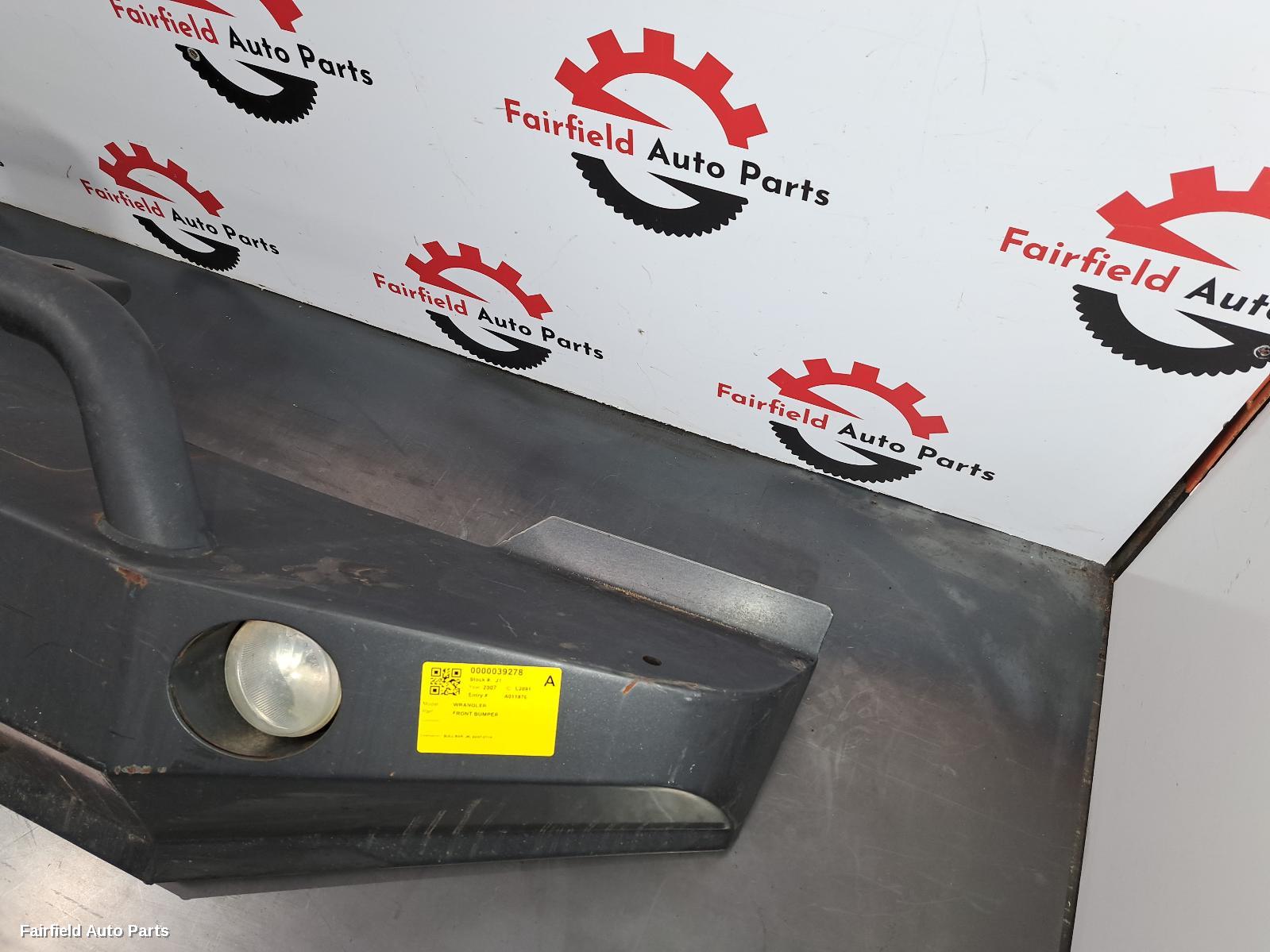 2007-2018 Jeep Wrangler Front Bumper