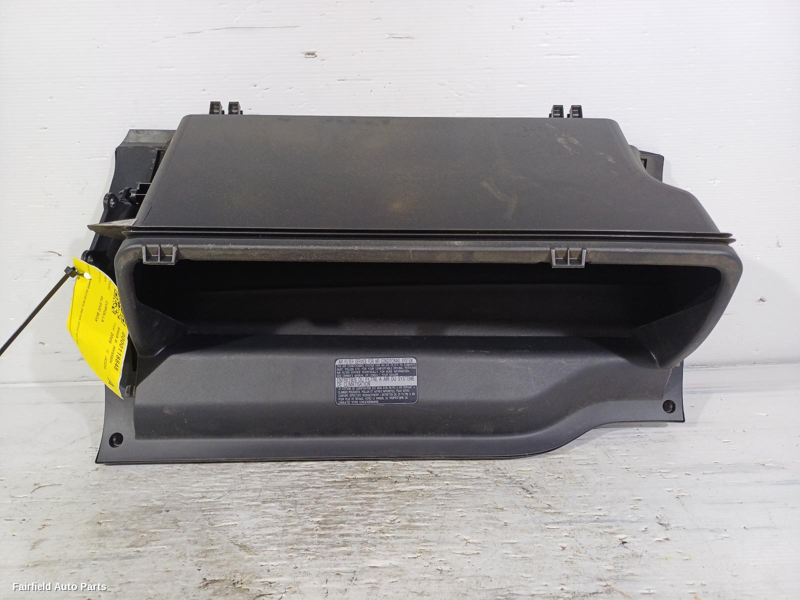 2007-2012 Toyota Corolla Glove Box