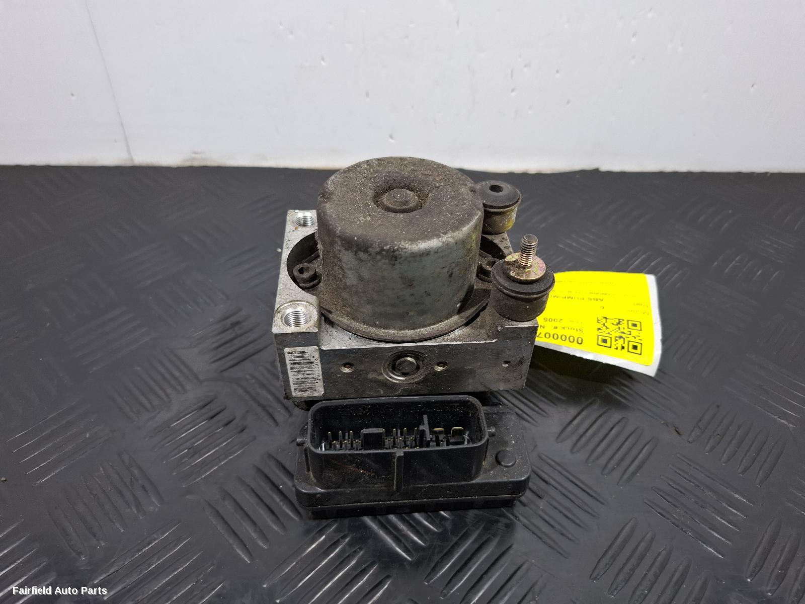 2005-2007 Mazda 6 Abs Pump Modulator