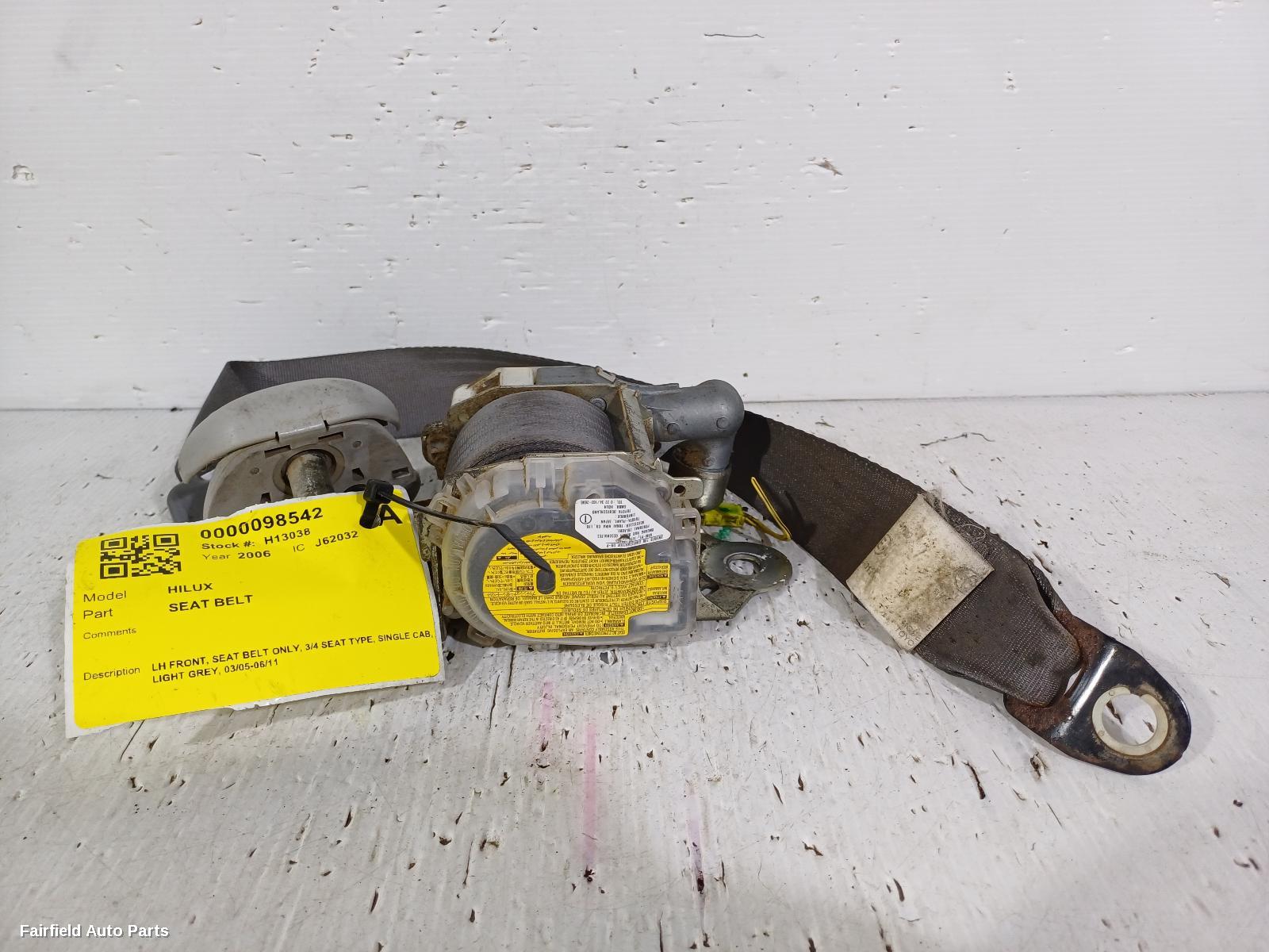 2005-2011 Toyota Hilux Seatbelt Stalk
