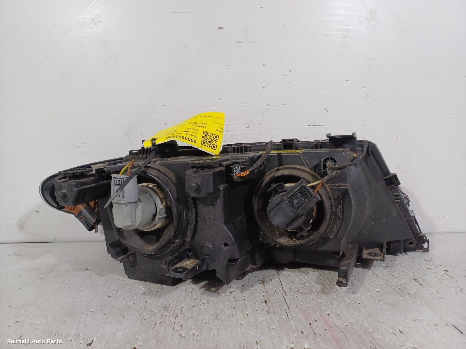 2001-2006 Bmw 3 Series Left Headlamp