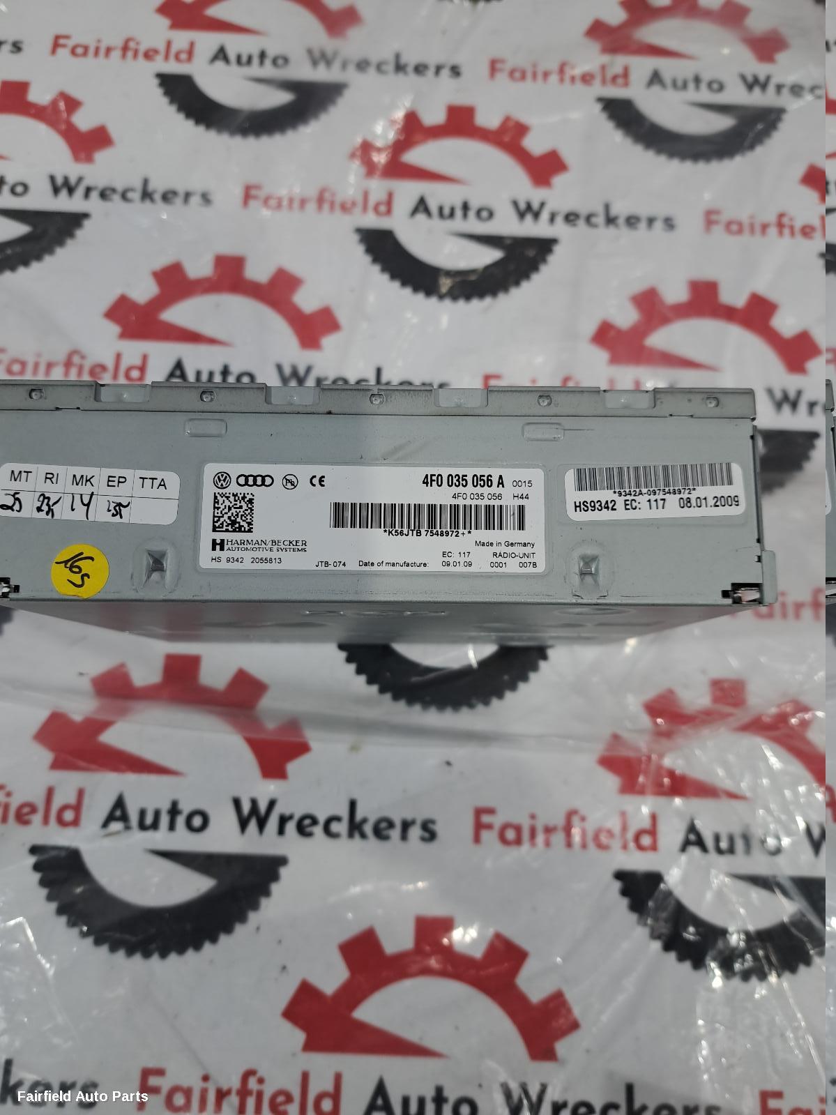 2009-2017 Audi Q5 Radio Cd Dvd Sat Tv