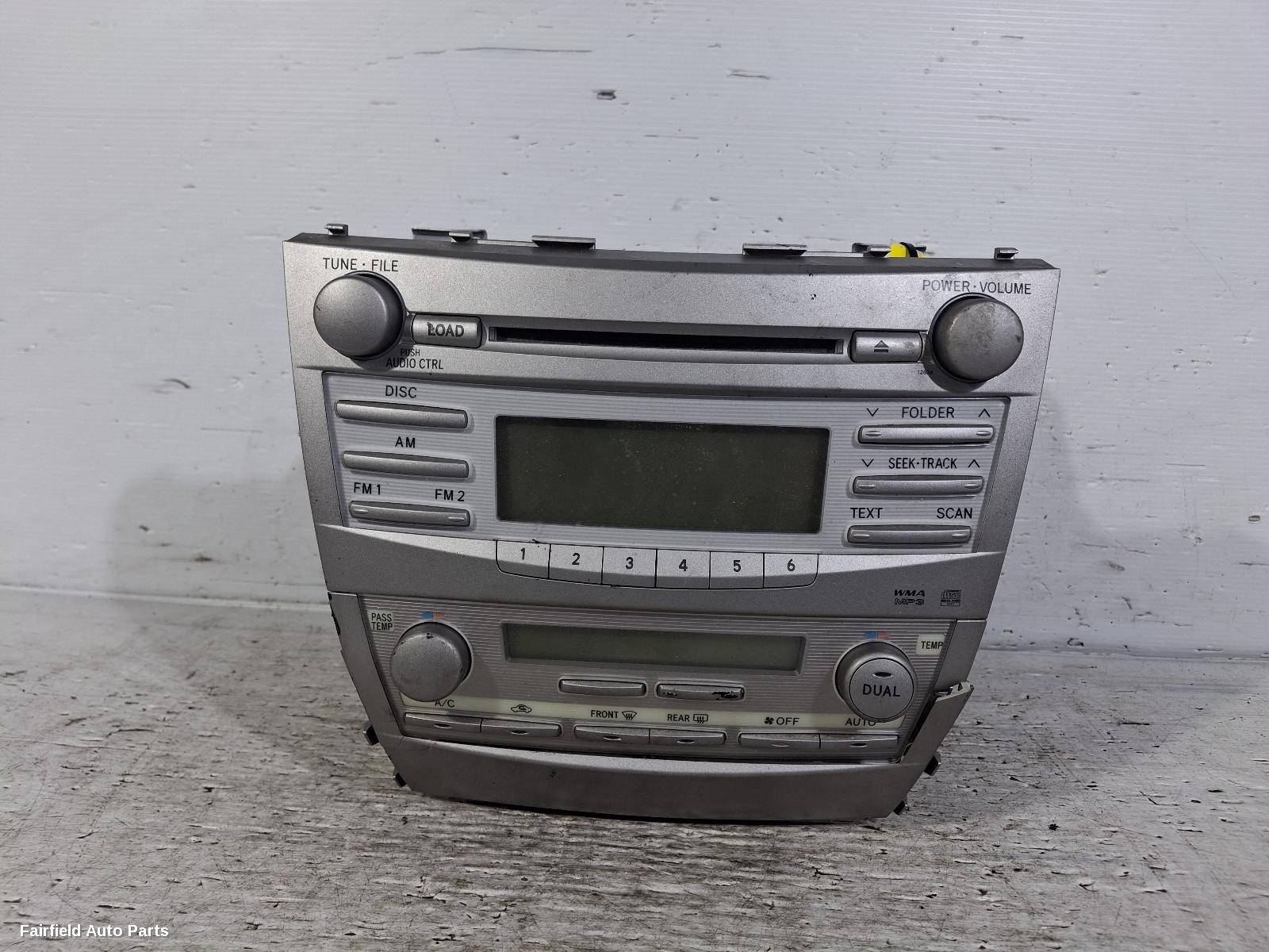 2006-2012 Toyota Aurion Heater Ac Controls