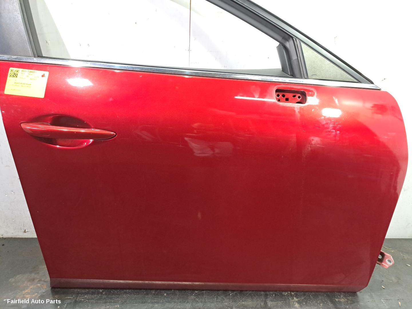 2019-2026 Mazda 3 Right Front Door
