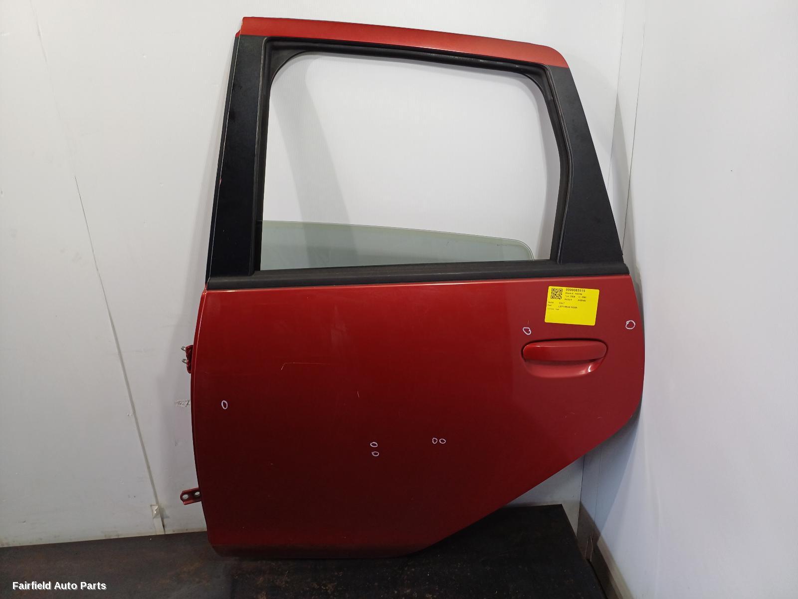 2002-2011 Mitsubishi Colt Left Rear Door Sliding