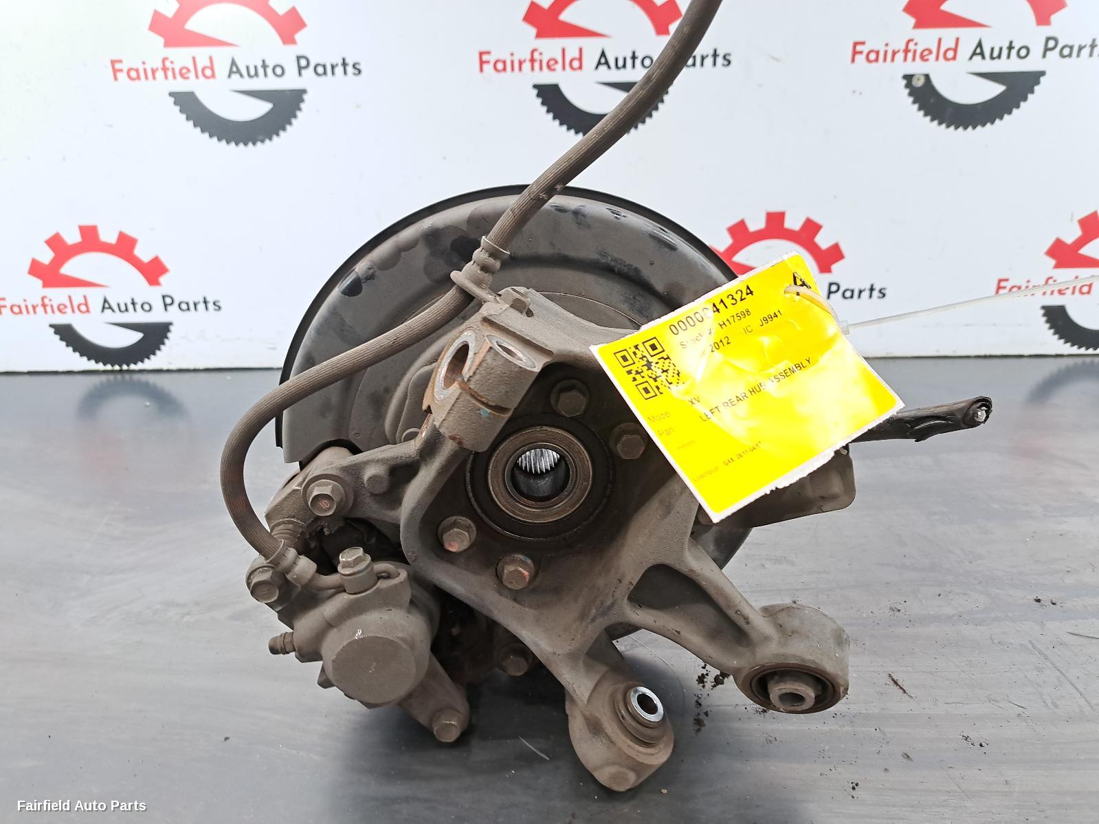2011-2017 Subaru Xv Left Rear Hub Assembly