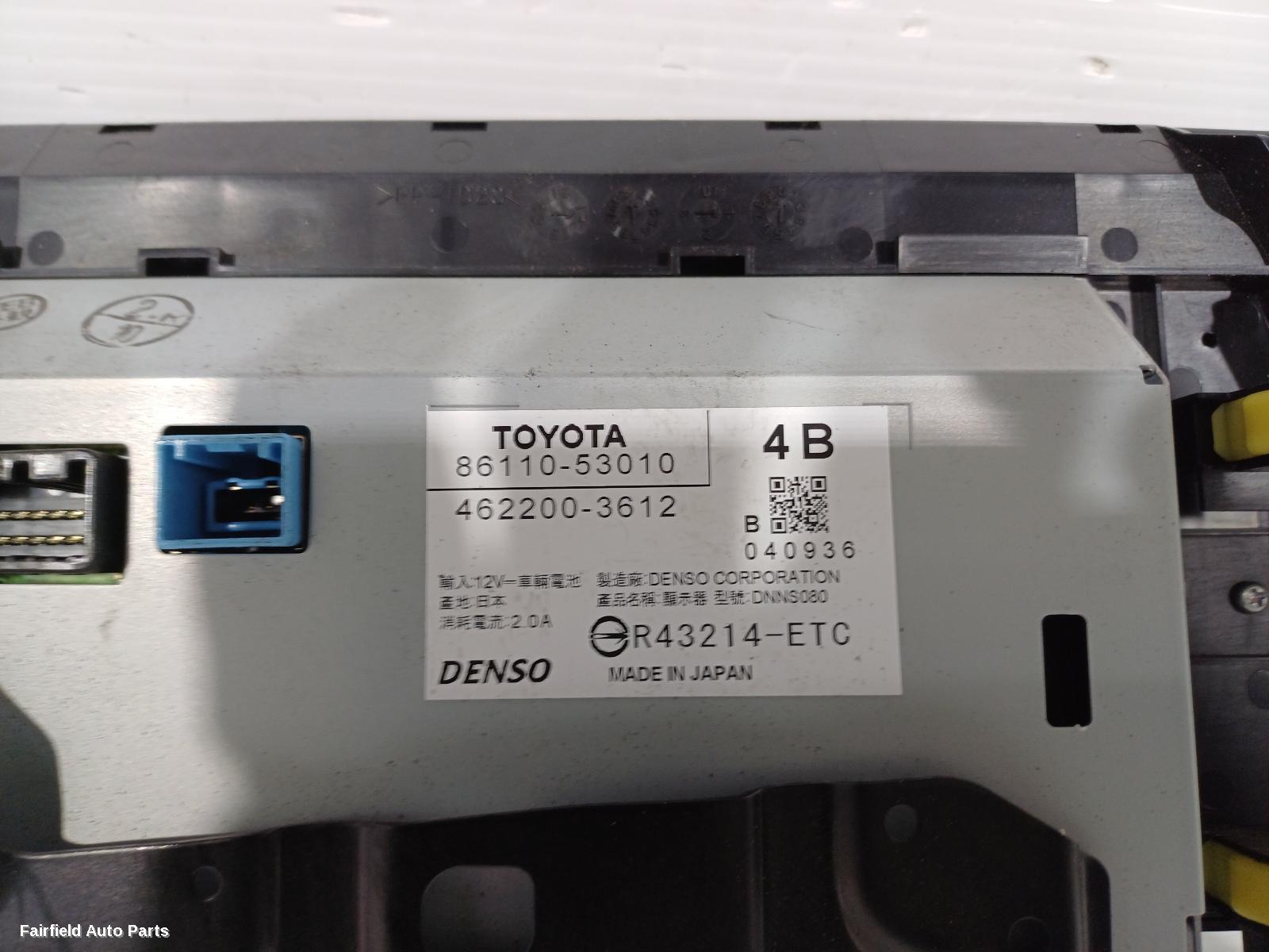 2013-2016 Lexus Is Series Radio Cd Dvd Sat Tv
