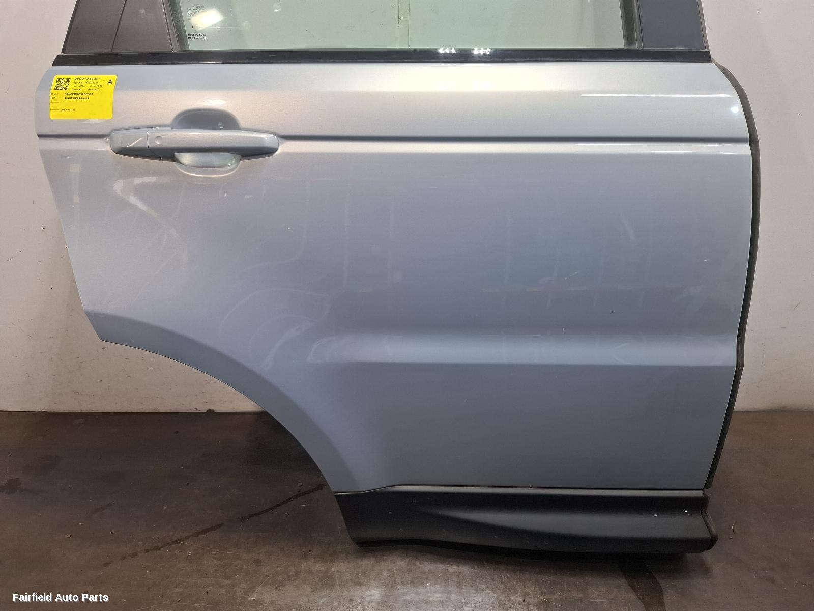2013-2022 Land Rover Rangerover Sport Right Rear Door Sliding