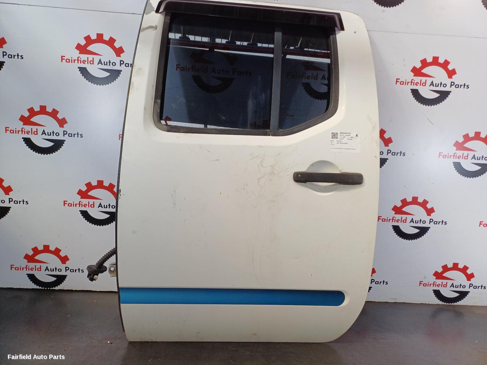 2005-2015 Nissan Navara Left Rear Door Sliding
