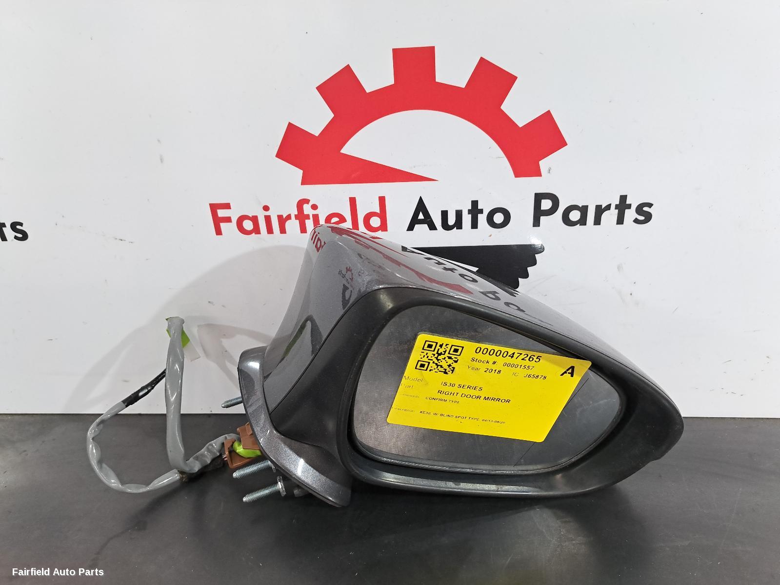 2013-2020 Lexus Is Series Right Door Mirror