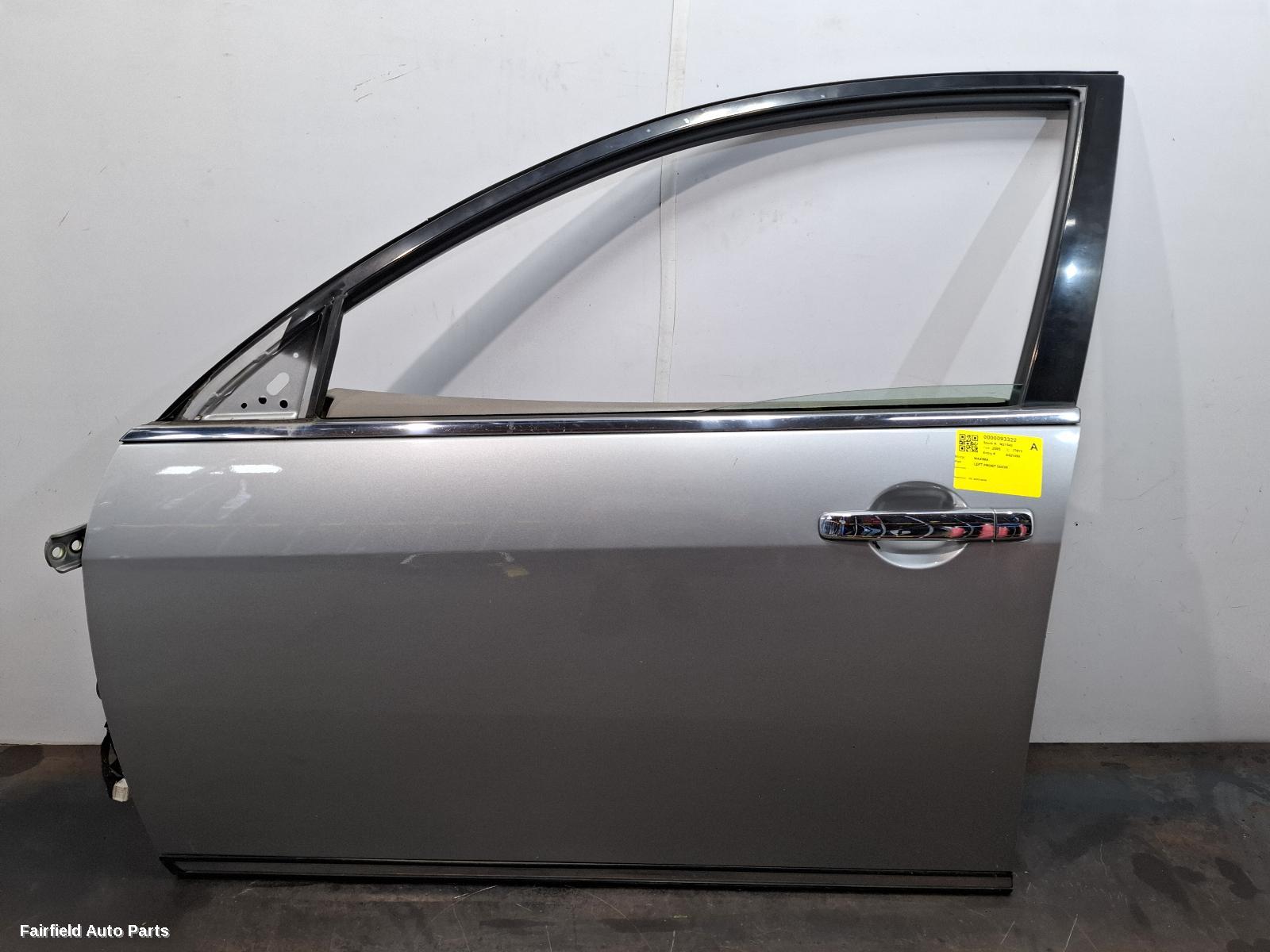 2002-2009 Nissan Maxima Left Front Door