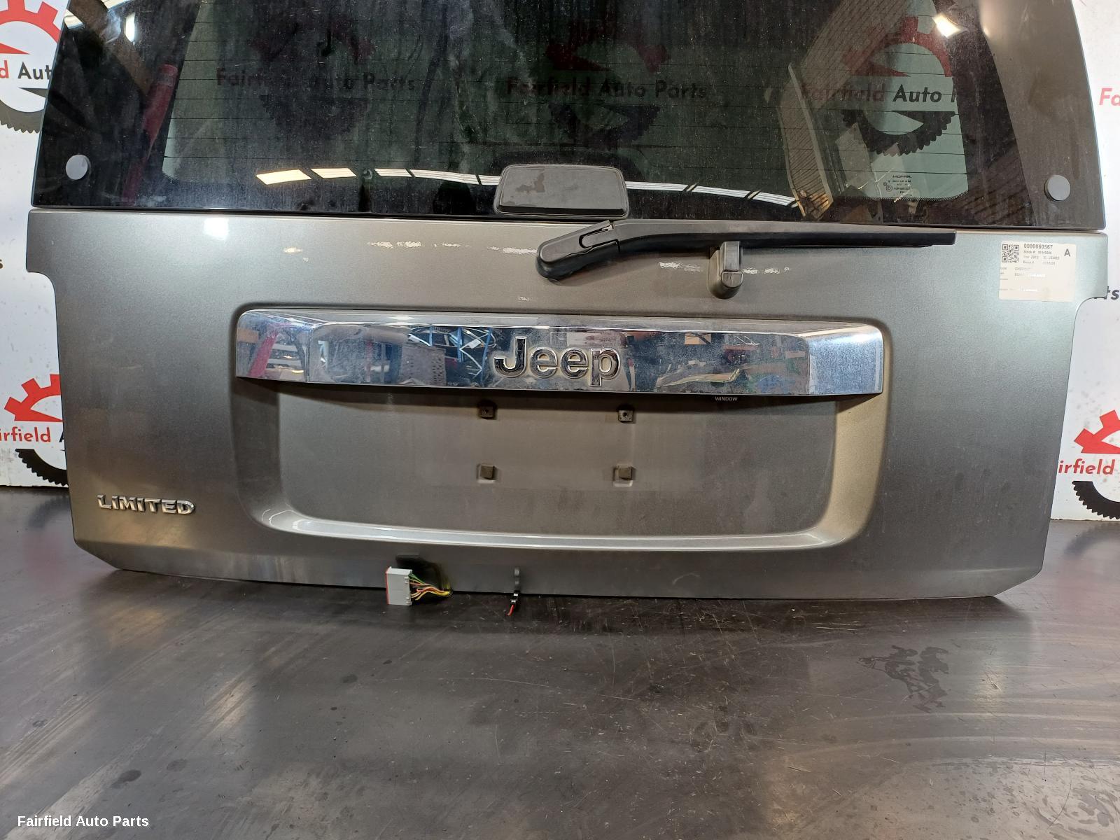 2010-2012 Jeep Cherokee Bootlid Tailgate