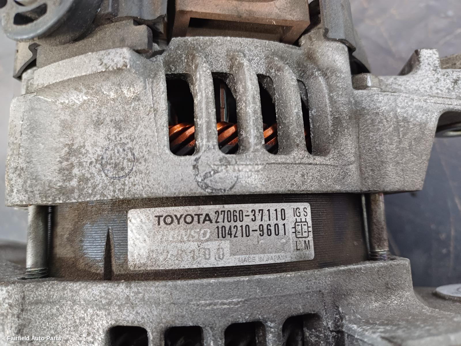 2012-2015 Toyota Corolla Alternator