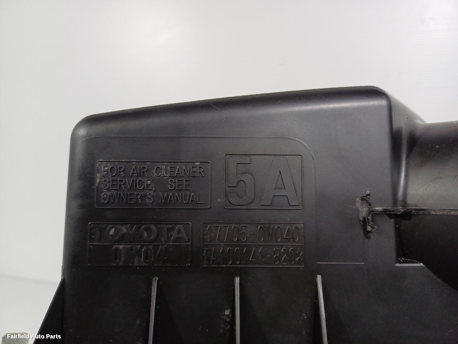 2011-2017 Toyota Camry Air Cleaner Box