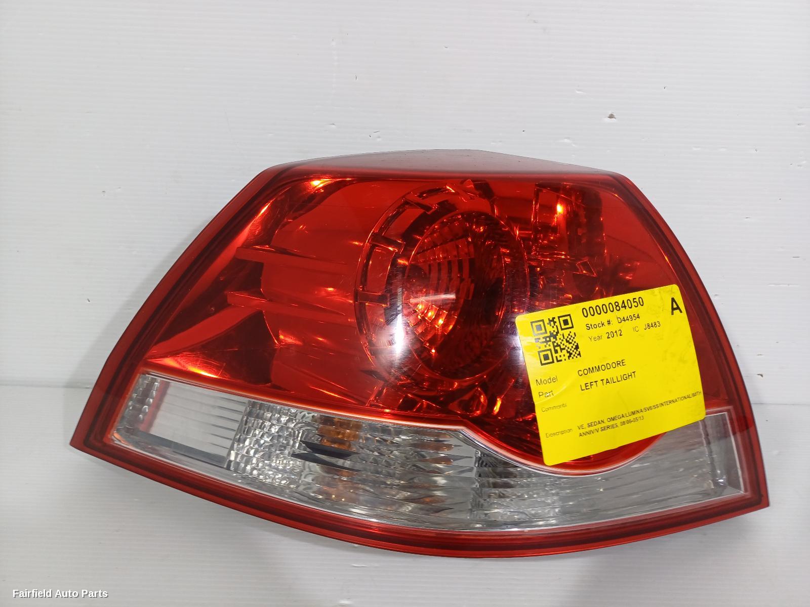2006-2013 Holden Commodore Left Taillight