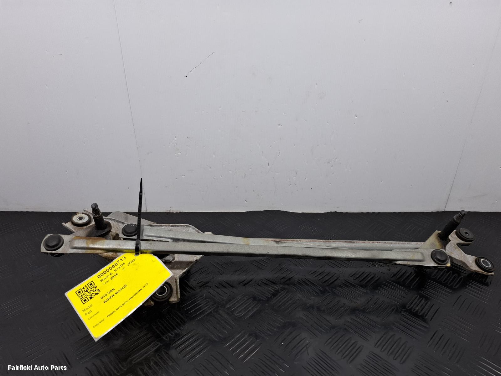 2015-2025 Ldv G10 Wiper Motor
