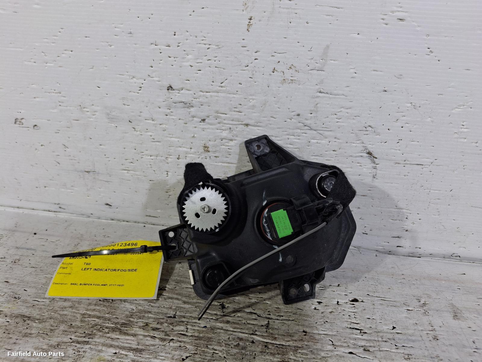 2017-2021 Ldv T60 Left Indicator Fog Side