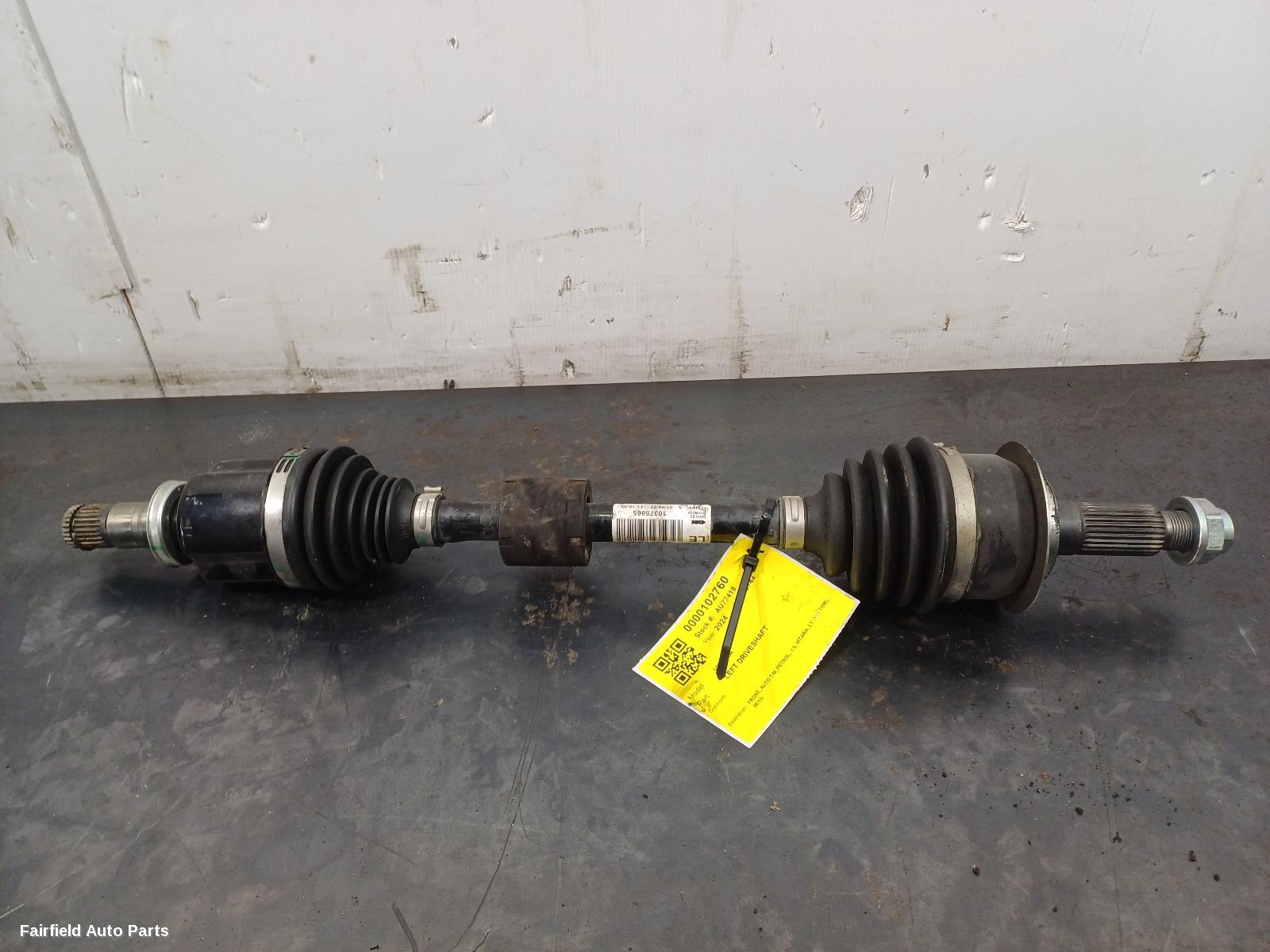 2015-2025 Suzuki Vitara Left Driveshaft