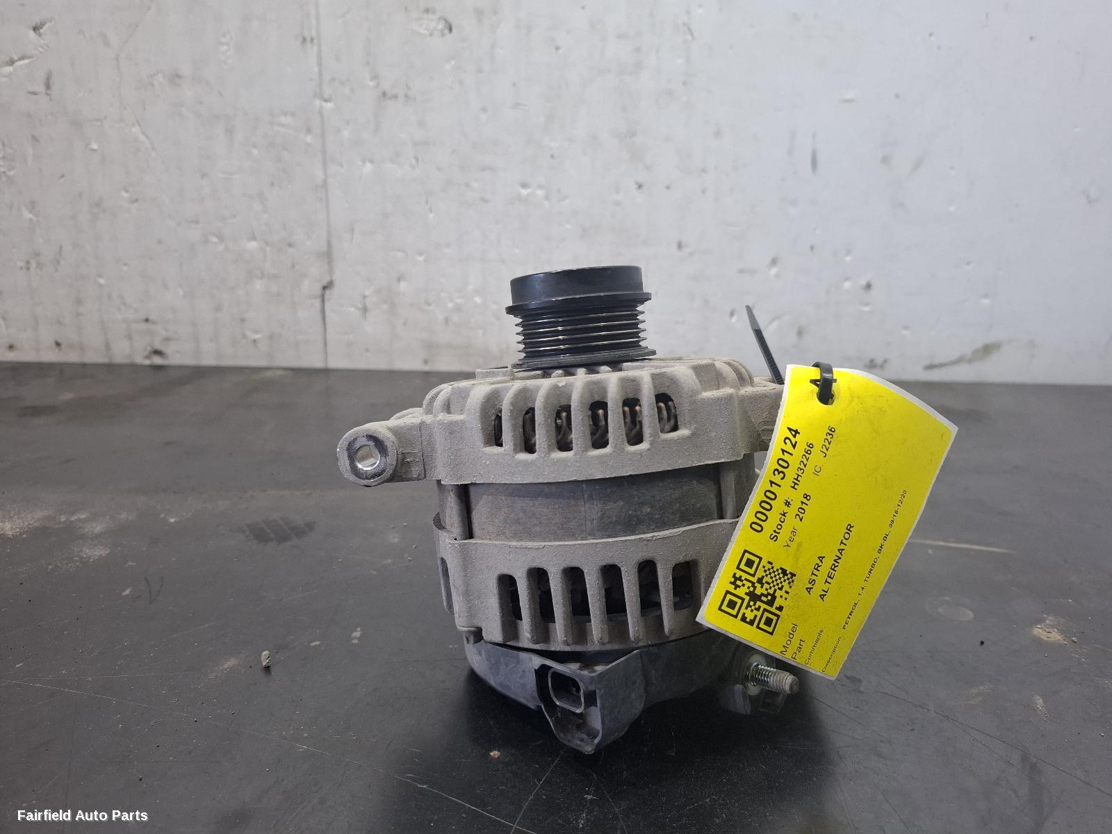 2016-2020 Holden Astra Alternator