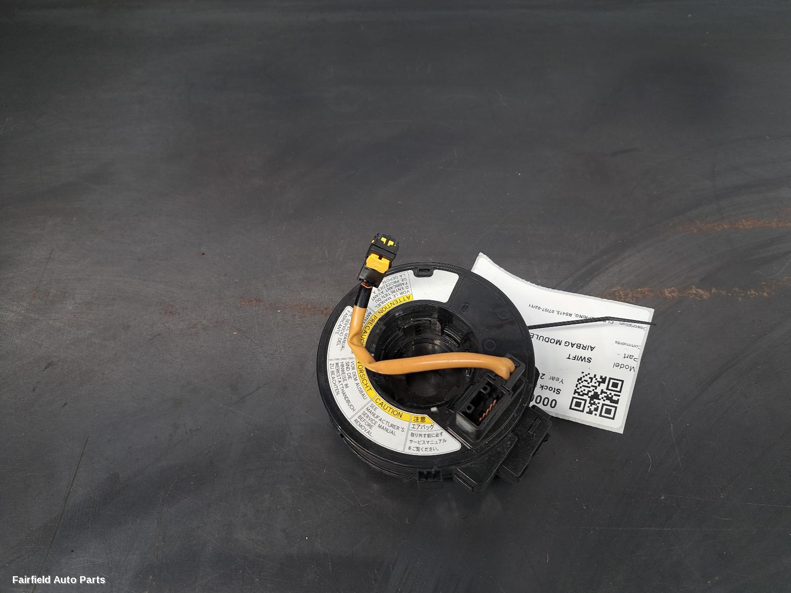2007-2011 Suzuki Swift Airbag Module Sensor