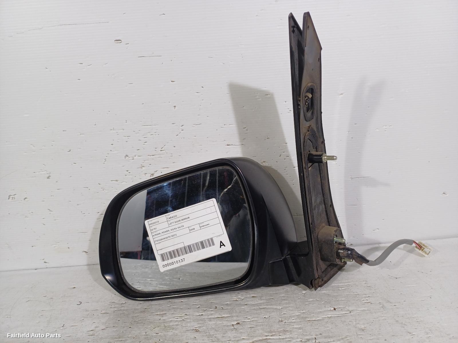 2006-2020 Toyota Tarago Left Door Mirror