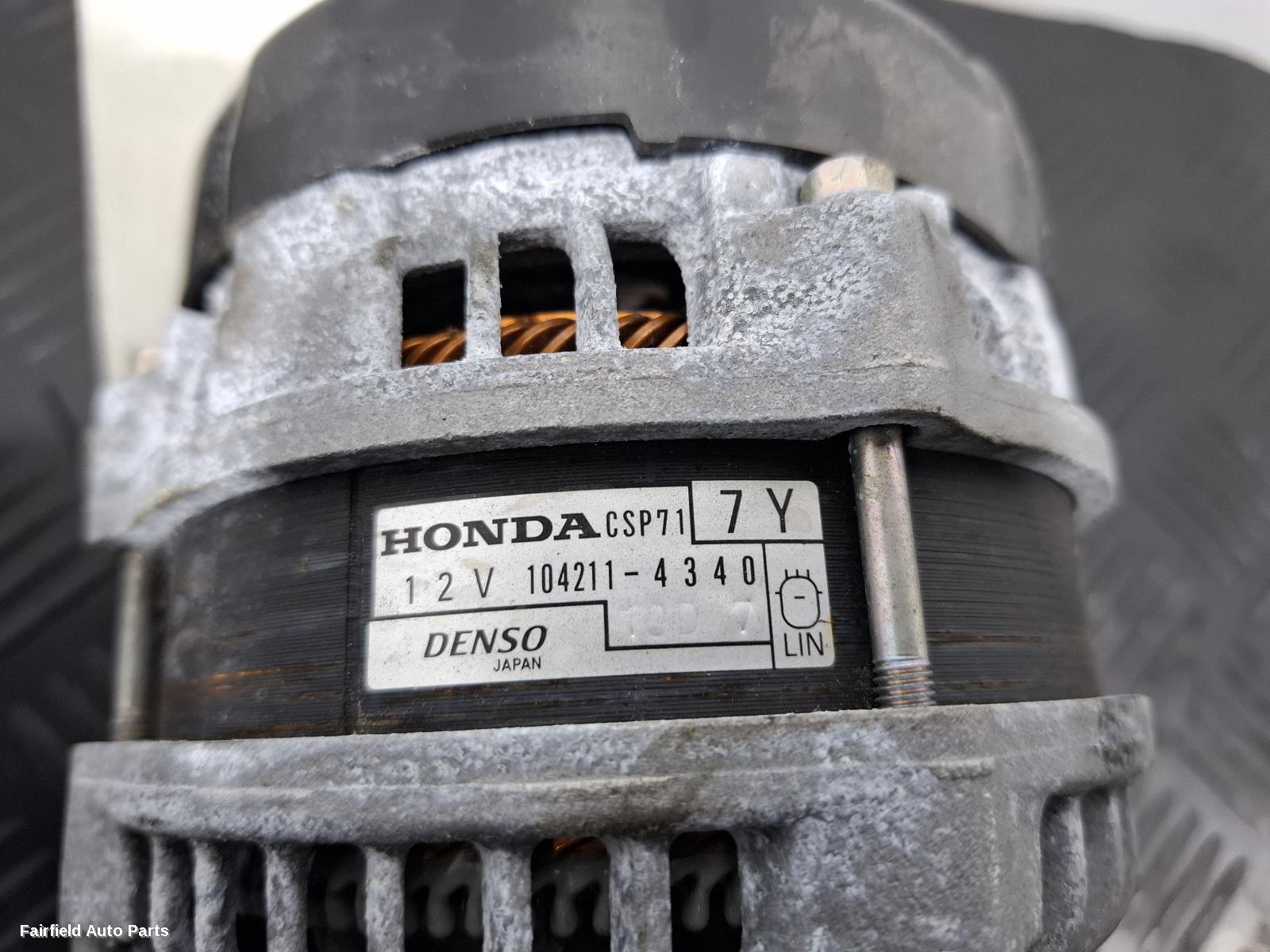 2016-2021 Honda Civic Alternator