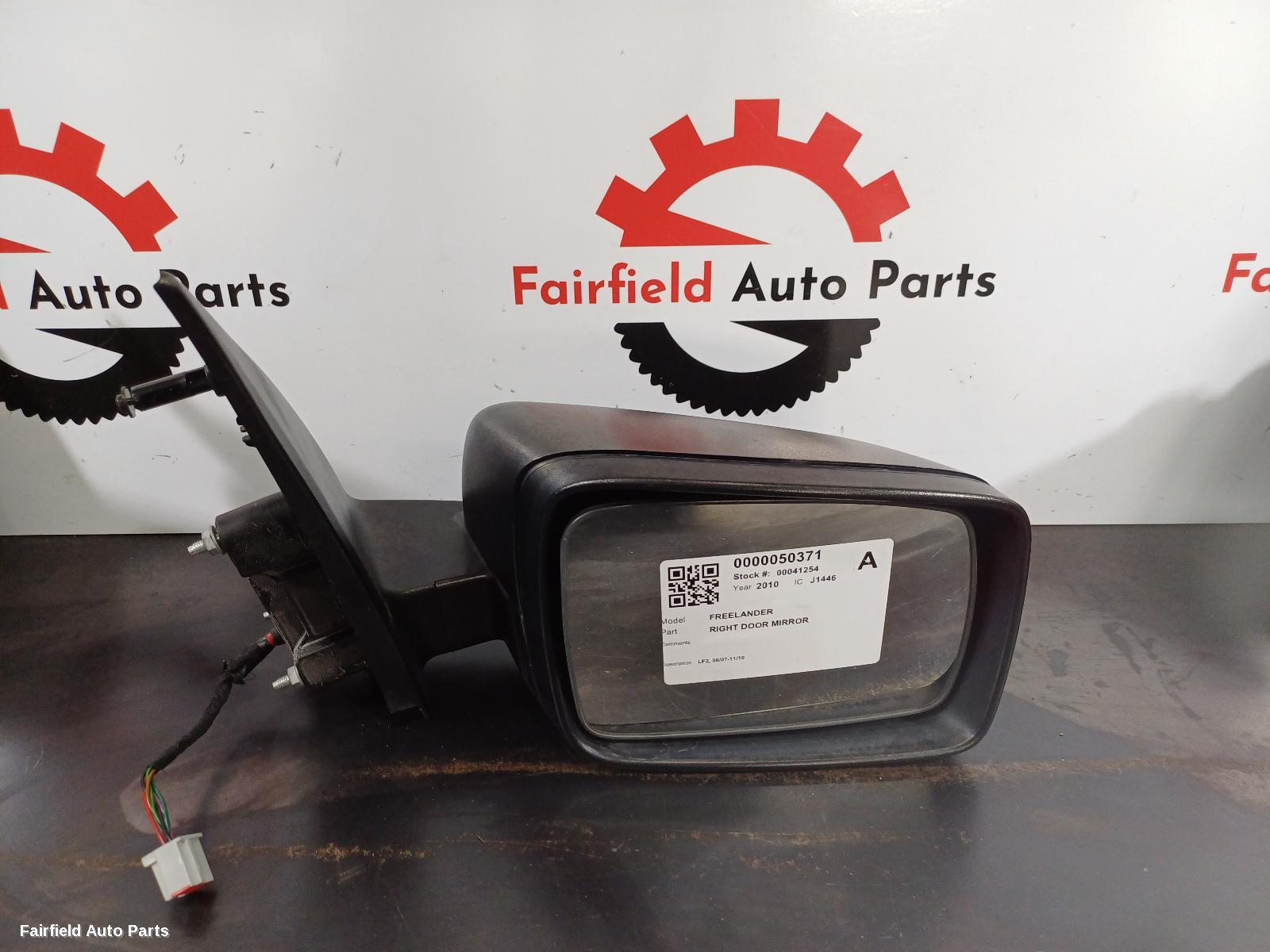 2007-2010 Land Rover Freelander Right Door Mirror